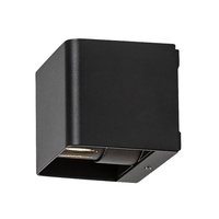 Компактен LED фасаден аплик Hallstatt 10W – стилен антрацит и топла светлина