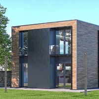 Модерен външен LED стълб 30W, 3000K, IP65