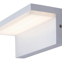 Модерен бял LED аплик Zaragoza 10W – стилно външно осветление с естествена светлина