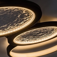 Модерен LED плафон с регулиране на светлината