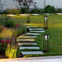 Модерен външен стълб Zernest E27 – стилно градинско осветление с IP54 защита