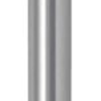 Модерен външен стълб Inox Torch E27 – стилно градинско осветление с атенен-хром покритие и IP44 защита