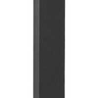 Модерен външен градински LED стълб Telde 14W с топло бяла светлина