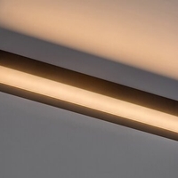 Смарт LED релсово осветление – 13W, регулируема цветна температура 2700–5500K, Wi-Fi, черен алуминий