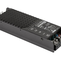 Универсален LED драйвер за релсово осветление – 100W, 230V, алуминиев корпус в черен цвят