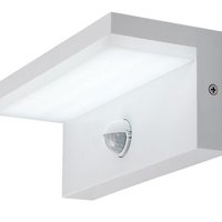 Интелигентен бял LED аплик Zaragoza 9W – външно осветление със сензор и регулируема цветна температура