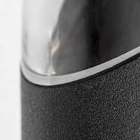 Модерен външен аплик Novigrad – алуминий, черен, E27, IP54 защита