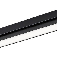 LED релсово осветление – 16W, естествено бяло 4000K, черен алуминий