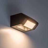 Модерен външен LED аплик Medna 8W с топло бяла светлина