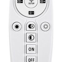 Модерен LED полилей Isaure – 100W, CCT 3000K–6500K, димируем, с дистанционно