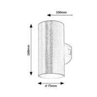 Мощен външен LED аплик Urfa 18W с регулируема светлина – стил, надеждност и висока яркост