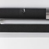 Модерен LED  плафон 46W с регулируема цветна температура – черен