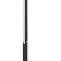 Модерен LED лампион 33W с регулиране на цветната температура – черен