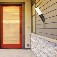 Модерен външен аплик Black Torch E27 – стил и елегантност за фасади с IP44 защита