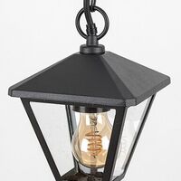 Класически външен пендел Paravento E27 – стилно терасно осветление с IP44 защита