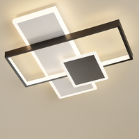 Съвременен LED таванен плафон 140W с димиране и регулиране на цветната температура