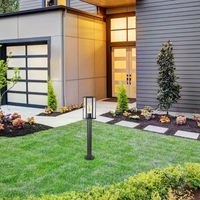 Класически външен стълб Dubrovnik E27 – елегантно градинско осветление с IP44 защита