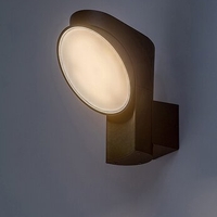 Външен LED фасаден аплик Wengen 12W с подвижна глава и топло бяла светлина