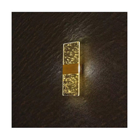 Модерен LED аплик 3W – мат злато и регулируема светлина от топло до студено бяло