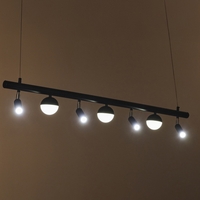 LED полилей „Black Elegance“ – стил и светлина за вашия дом