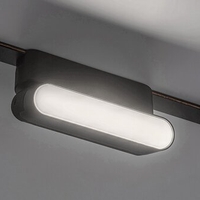 LED релсово осветление – 6W, естествено бяло 4000K, черен алуминий