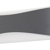 Минималистичен антрацитов LED аплик Birmingham 7W – модерно фасадно осветление с естествена светлина