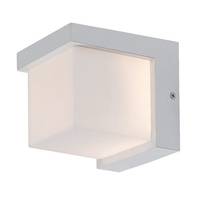 Модерен бял LED аплик Andelle 10W – стилно външно осветление с топла светлина