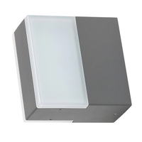 Модерен външен LED аплик Bona 9W – стилно двупосочно фасадно осветление