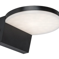 Модерен външен LED аплик Batida 9W с регулируема светлина – стилно фасадно осветление