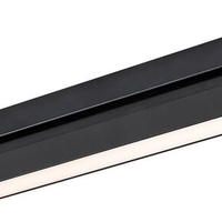 LED релсово осветление – 16W, топло бяло 3000K, черен алуминий