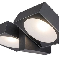 Модерен външен фасаден LED аплик Telde 14W с топло бяла светлина