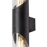 Модерен двоен аплик за фасада Novigrad – E27, IP54