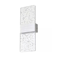 Модерен LED аплик 3W – мат хром и регулируема светлина от топло до студено бяло