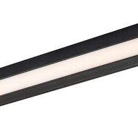 LED релсово осветление – 16W, топло бяло 3000K, черен алуминий