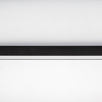 Смарт LED релсово осветление – 13W, регулируема цветна температура 2700–5500K, Wi-Fi, черен алуминий