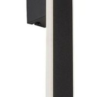 Модерен LED стенен аплик 12W с регулируема цветна температура – черен