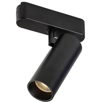 LED спот за релсово осветление – 10W, топло бяло 3000K, черен алуминий