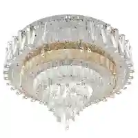 LED полилей 35W,хром, метал и кристал, RGB, дистанционно управление