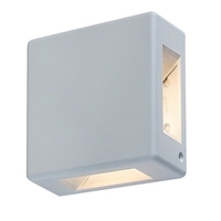 Елегантен квадратен LED аплик Lippa в бяло – стилно фасадно осветление 6W