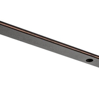 Алуминиева релса - шина за релсово осветление – 1 м, черен цвят, DC 24V