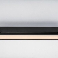 Смарт LED релсово осветление – 13W, регулируема цветна температура 2700–5500K, Wi-Fi, черен алуминий