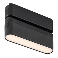 LED релсово осветление – 6W, топло бяло 3000K, черен алуминий