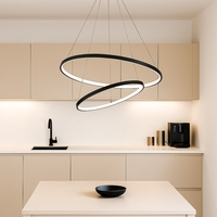 LED висящ полилей 75W, 7500 lm, димируем, променлива светлина 3000–6500K, с дистанционно