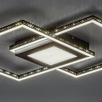 Модерен LED плафон 40W – матово черен, естествено бяла светлина  Стилен и функционален LED плафон 40W с изчистен модерен дизайн в матово черно.