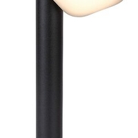 Модерен външен градински LED стълб Odiel 12W с топло бяла светлина и подвижна глава