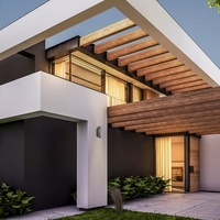 Модерен външен LED аплик Temse 6W – елегантно фасадно осветление с IP65 защита