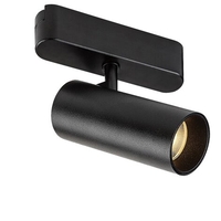 LED спот за релсово осветление – 10W, топло бяло 3000K, черен алуминий