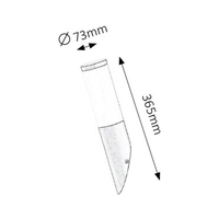 Модерен външен аплик Black Torch E27 – стил и елегантност за фасади с IP44 защита