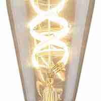 Смарт LED филамент крушка ST64 – E27, 4W, 2700K, RGB, Wi-Fi, димируема