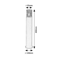 Модерен външен стълб Haren E27 – стилно градинско осветление с IP54 защита
